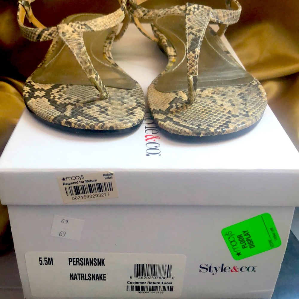 Style & Co sandals